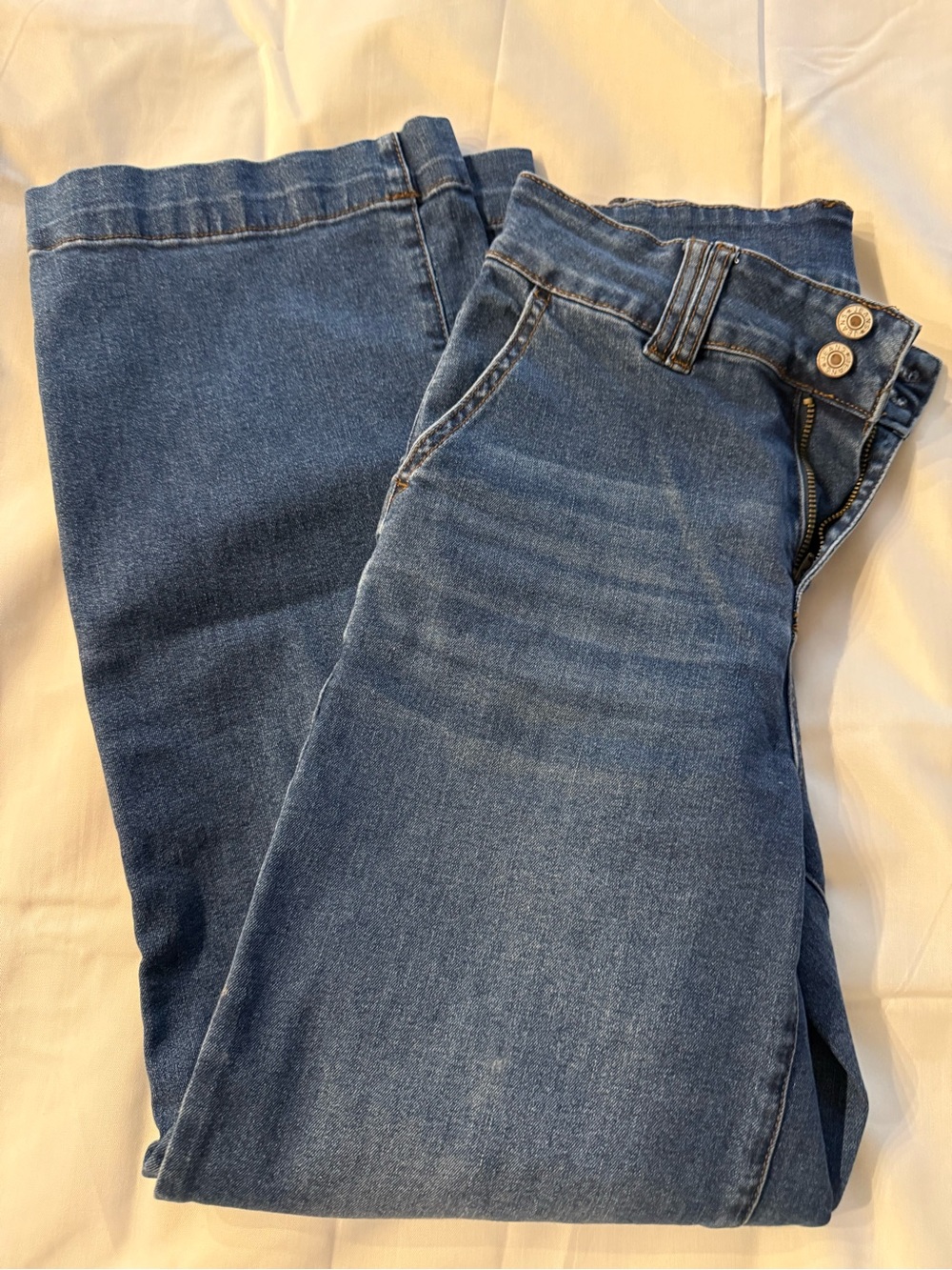 Classic Blue Women's Jeans - Comfortable Straight Leg